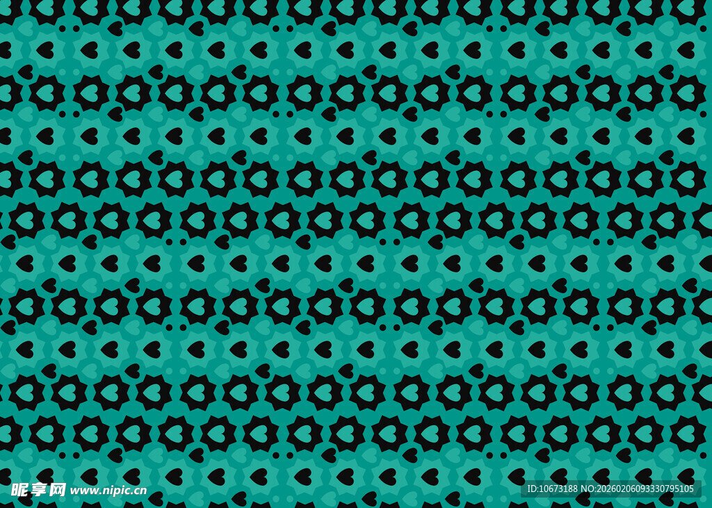 蓝绿相间几何图案纹理