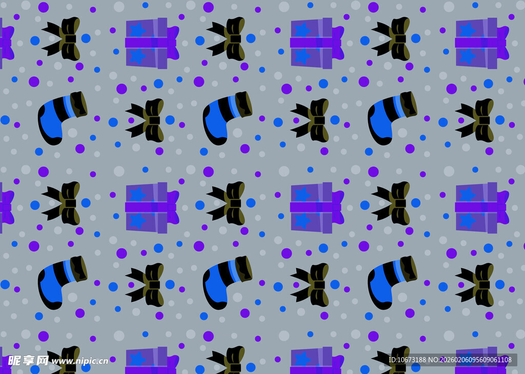 紫色系几何图案背景