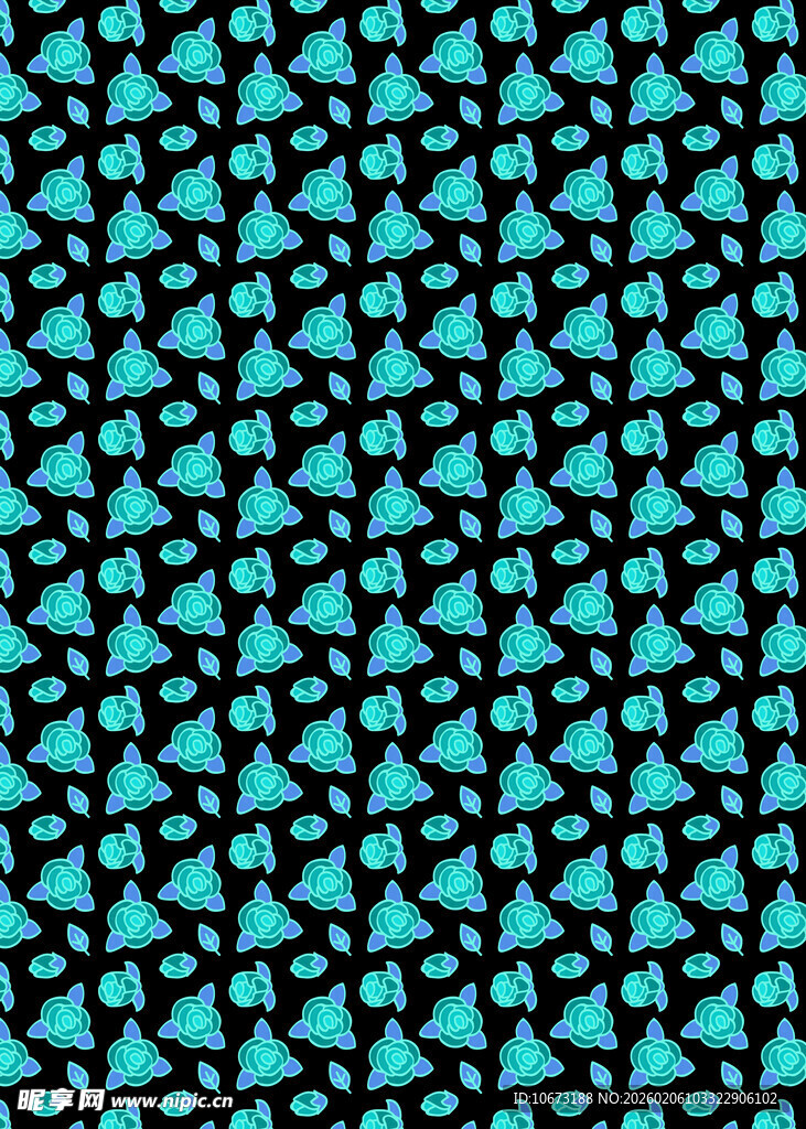 蓝黑几何图案纹理背景