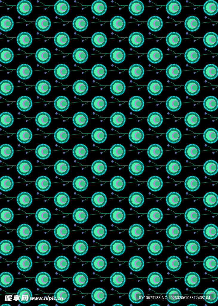 绿色圆点纹理背景图案