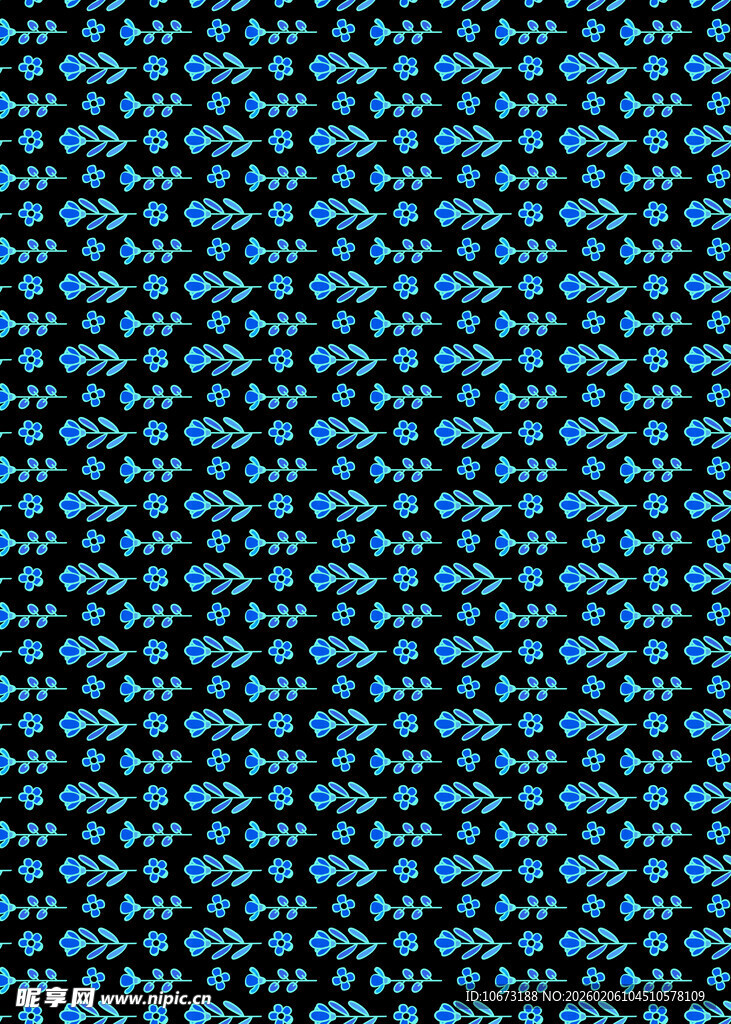 蓝色几何图案背景纹理