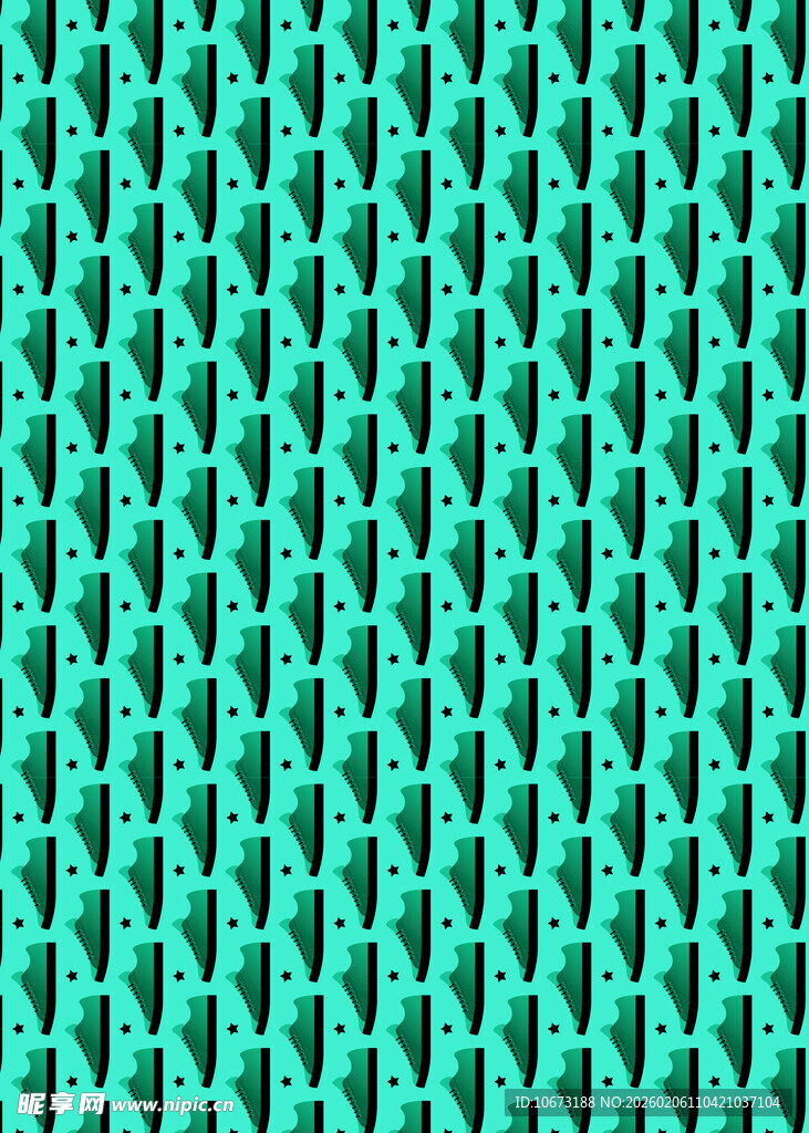 绿色针织纹理图案