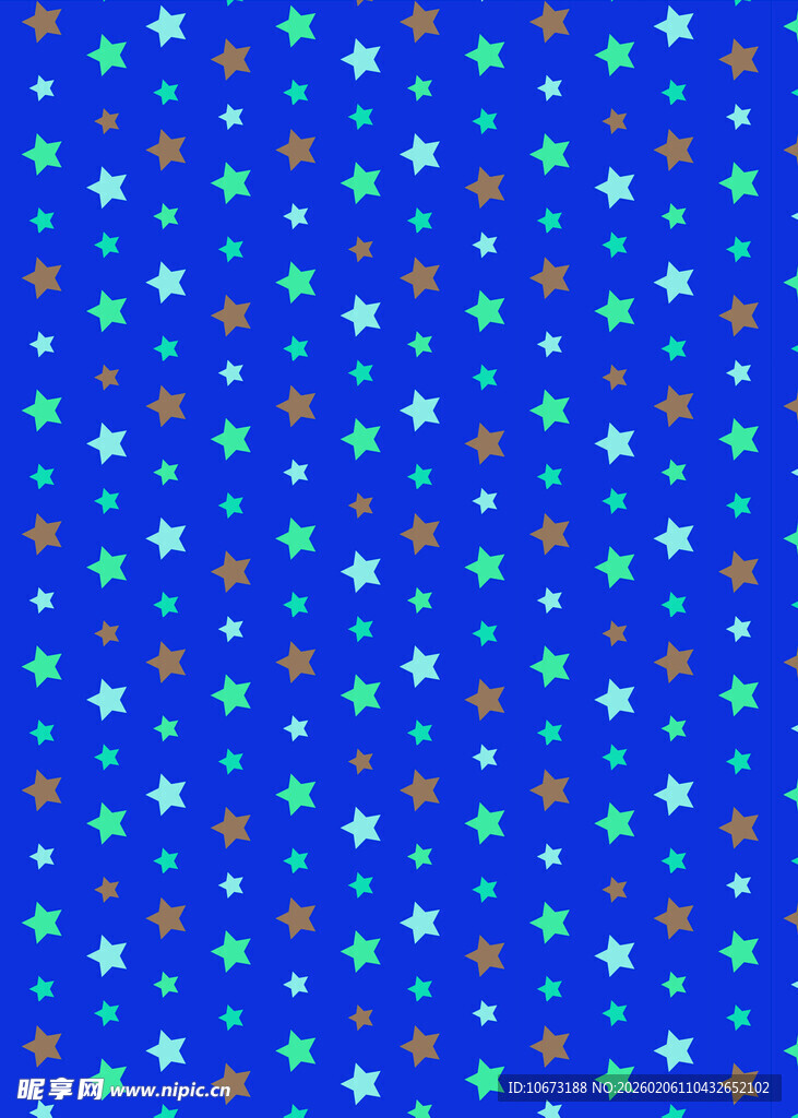 蓝色多彩圆点图案背景