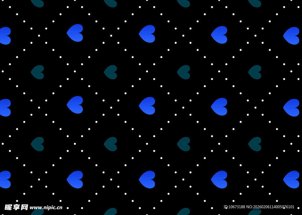 蓝绿几何图案黑色背景纹理