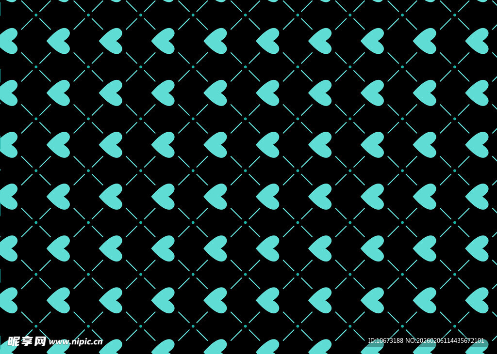 蓝绿色几何图案背景