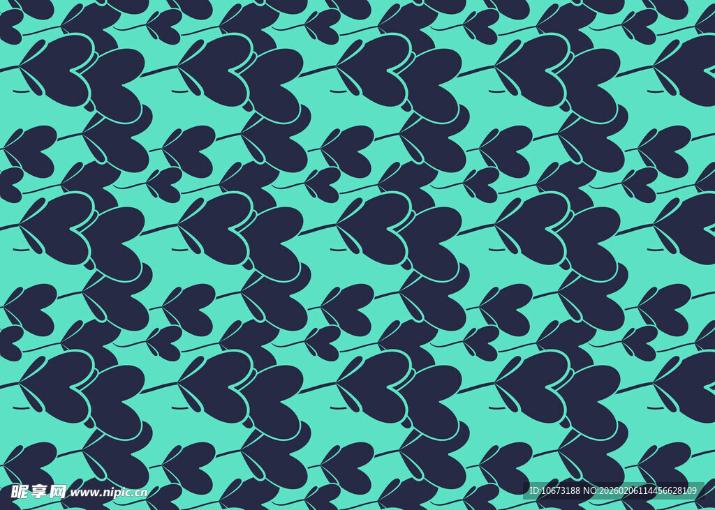 蓝绿底色抽象图案纹理