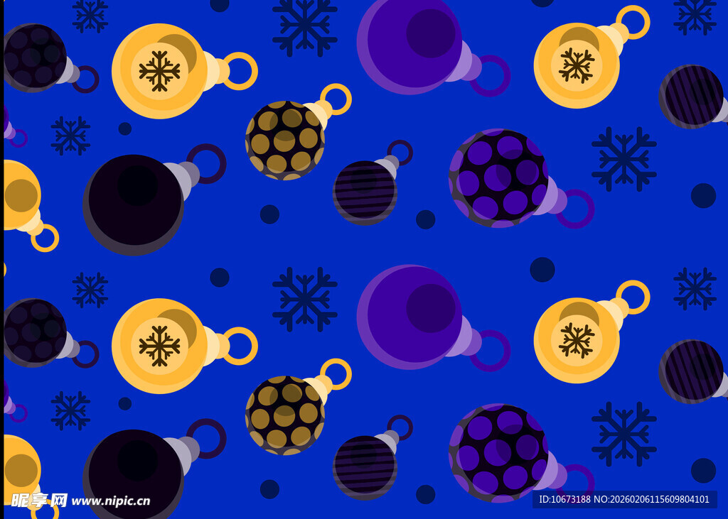 多彩卡通小物件图案背景