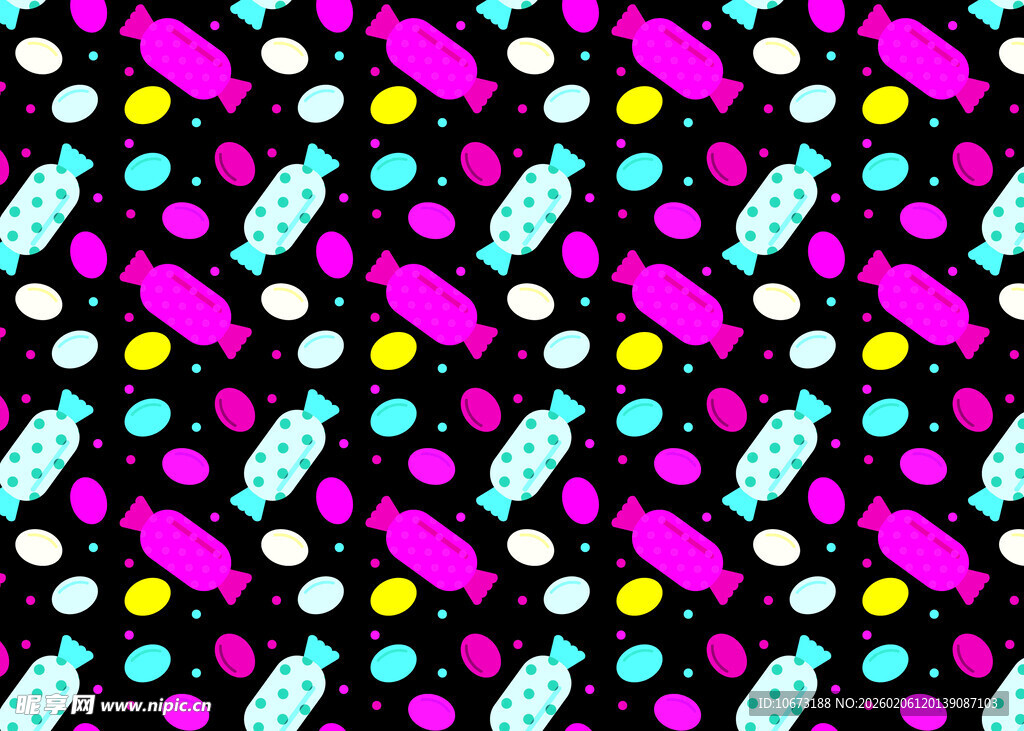 多彩抽象几何图案背景