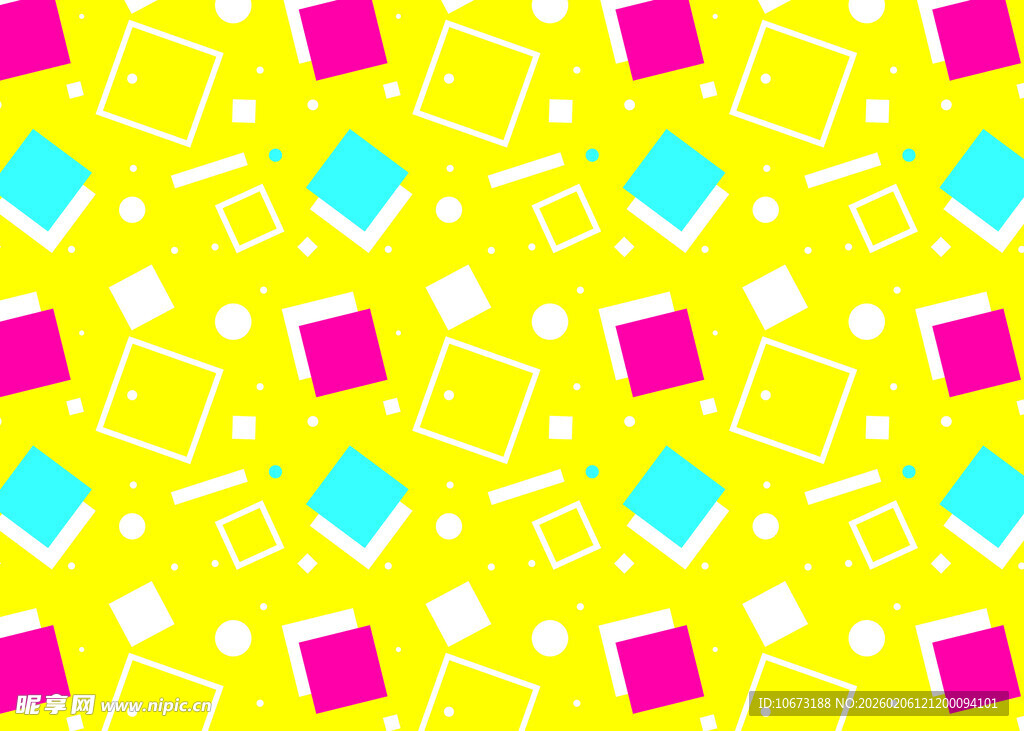 多彩几何图案背景