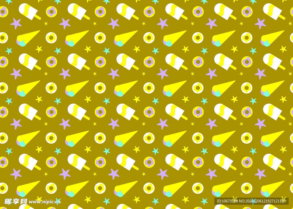 黄色几何图案背景纹理