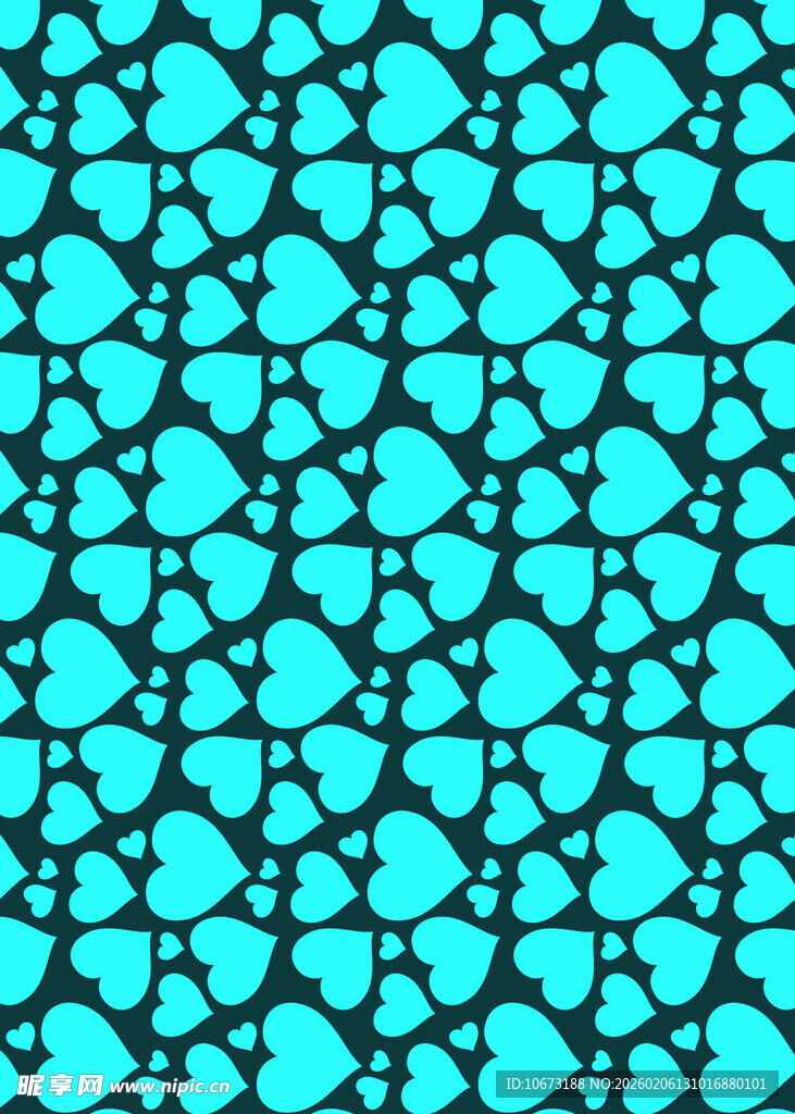 蓝绿色几何图案无缝背景