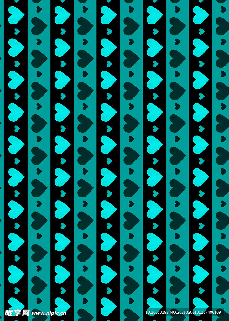 蓝绿色几何图案纹理背景