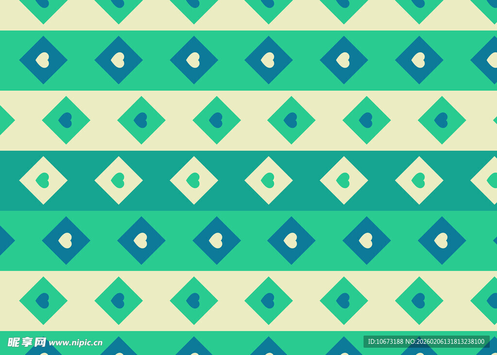 清新几何图案背景纹理