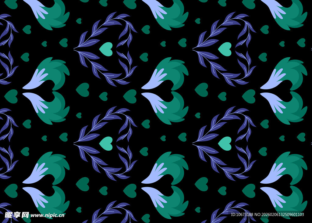 抽象几何花纹图案