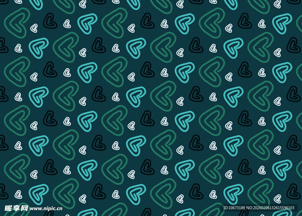 蓝绿色几何图案背景纹理