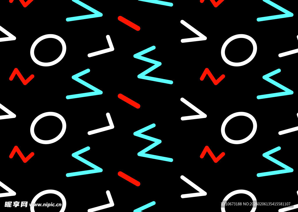 几何线条抽象图案背景