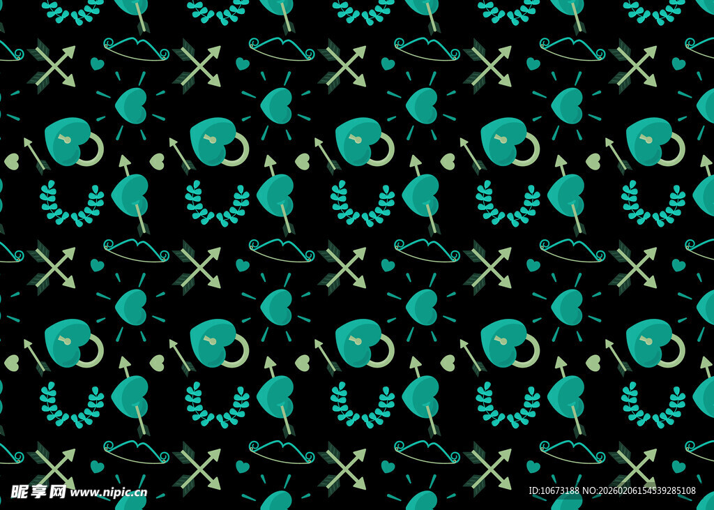 几何图案的深色针织纹理