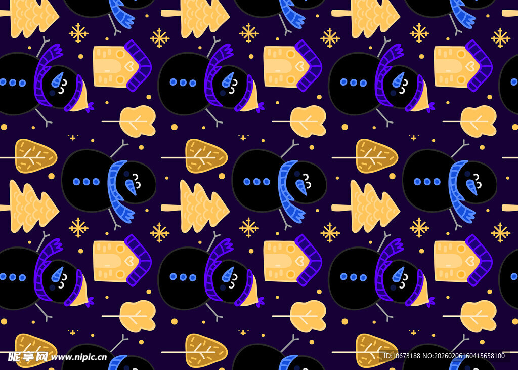 宇宙元素几何图案背景图