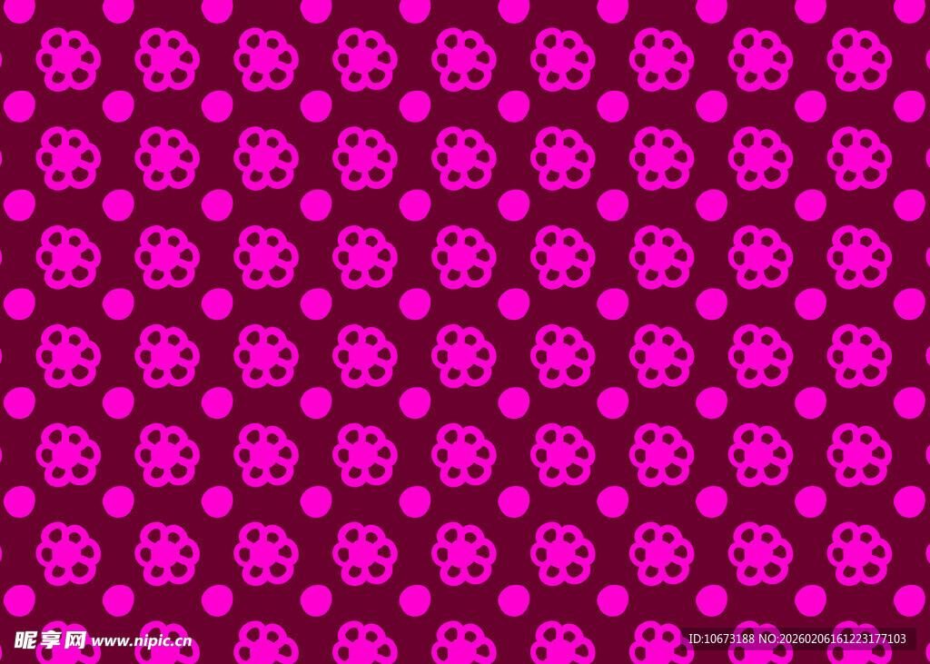 粉色几何图案无缝背景