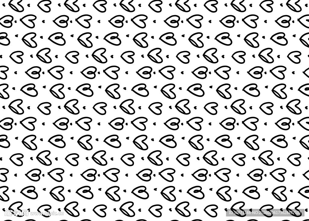 黑白几何图案无缝背景