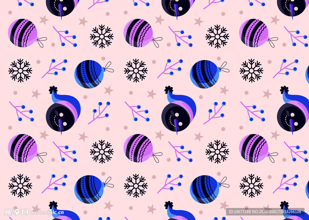 多彩星球图案背景设计