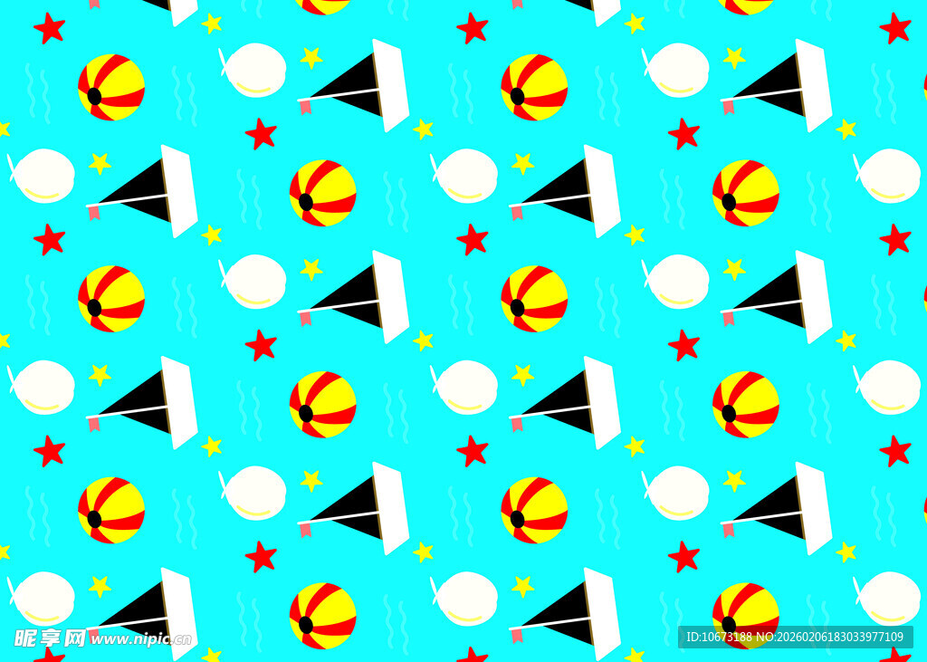 多彩几何图案背景设计