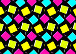 多彩方块几何图案背景