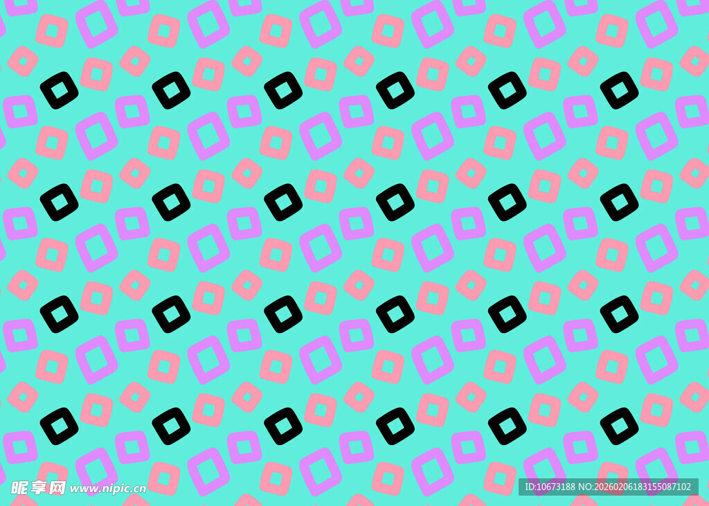 多彩几何图案背景纹理