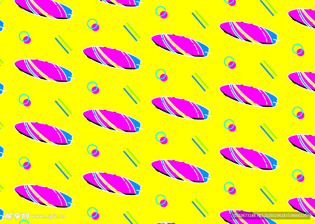 多彩几何图案背景