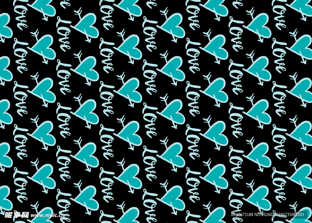 蓝白黑几何图案无缝背景