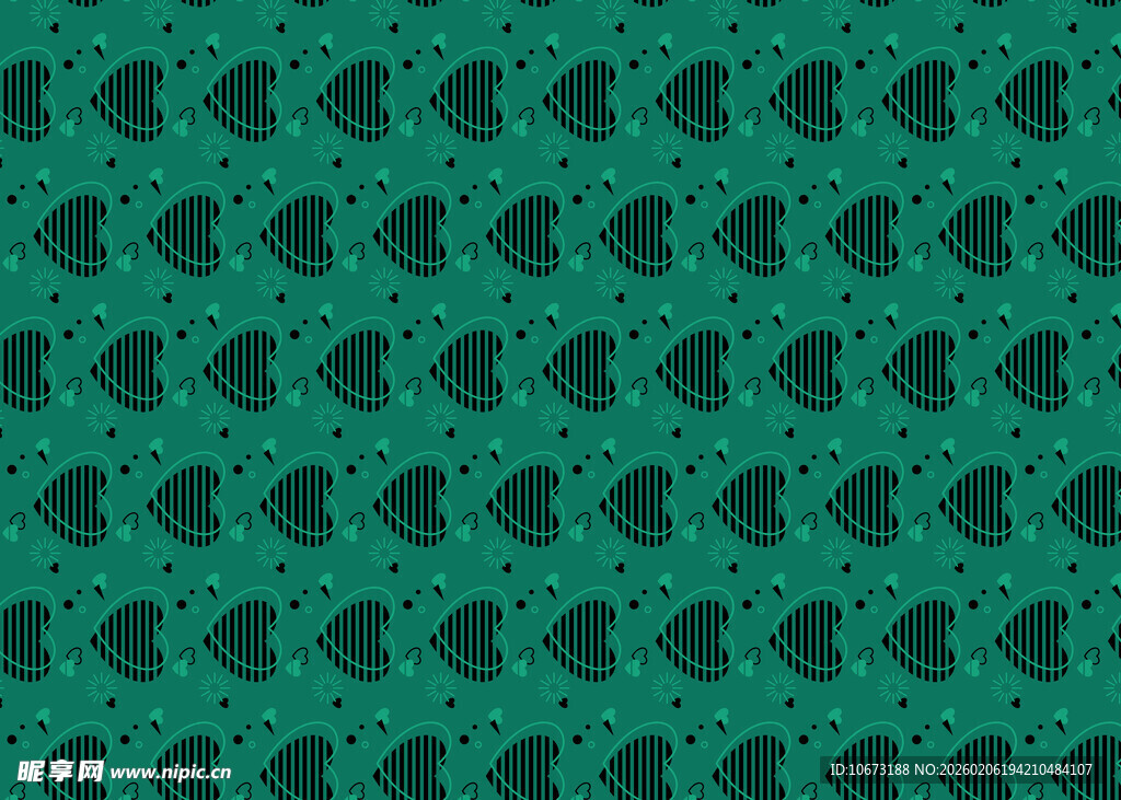 绿色几何图案纹理背景