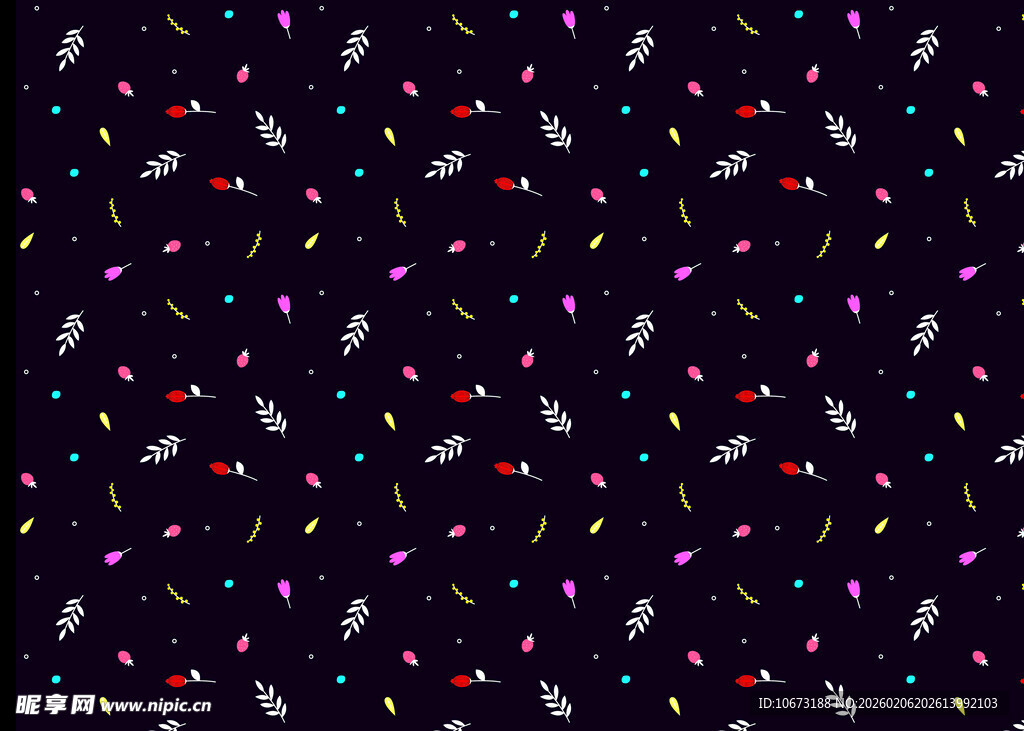 多彩糖果图案背景纹理