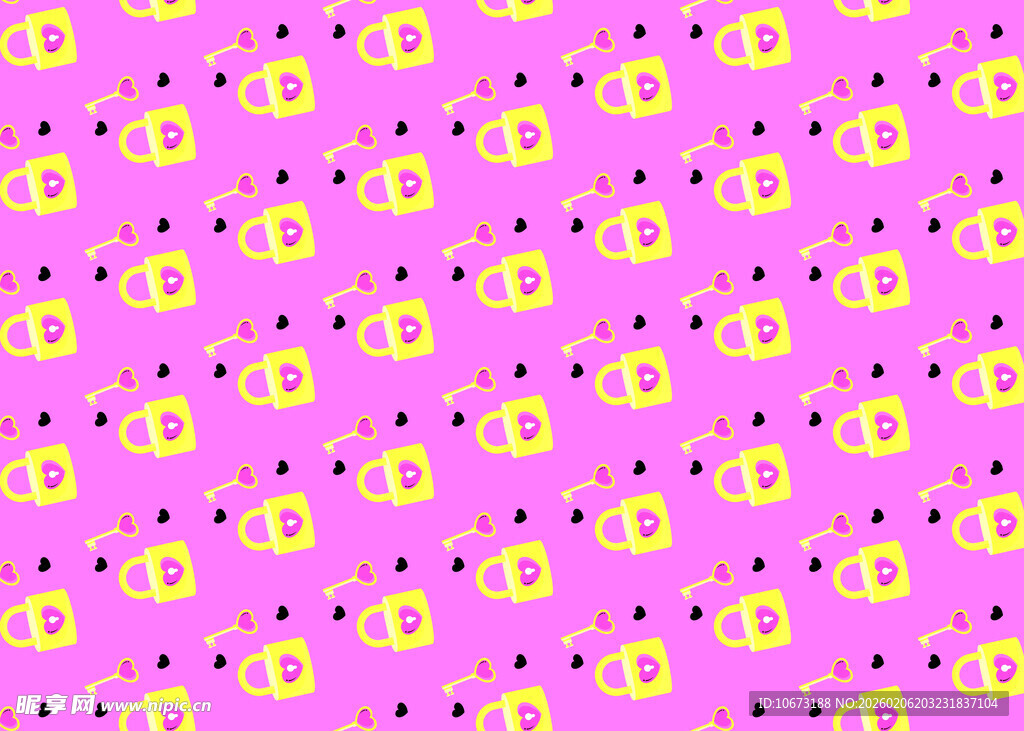 粉色底花朵图案背景