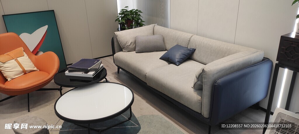 现代时尚客厅沙发组合