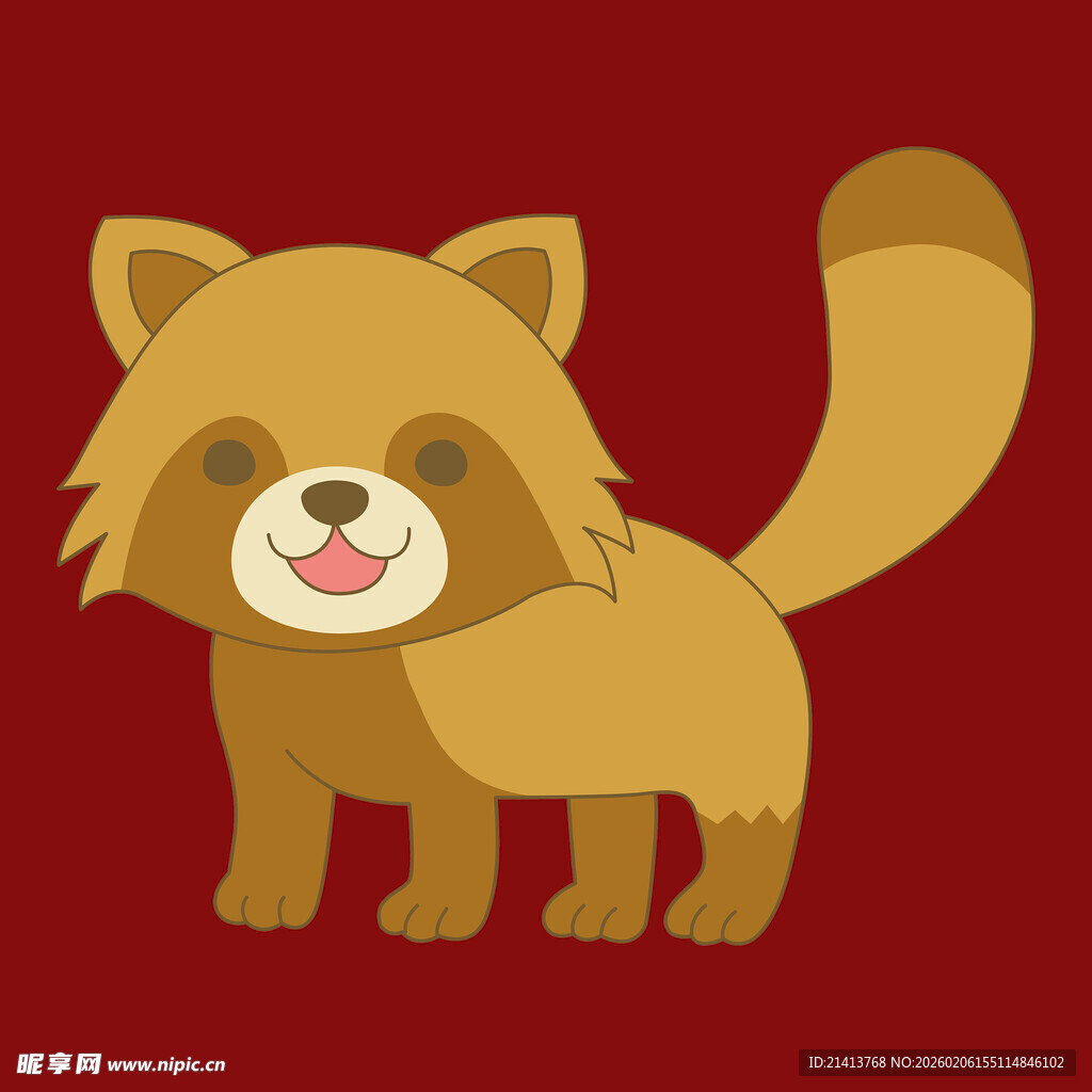 可爱小狐狸卡通形象