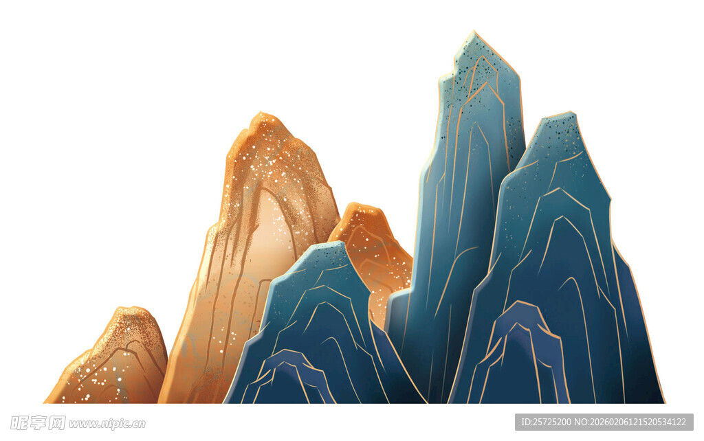 水墨风山水景致