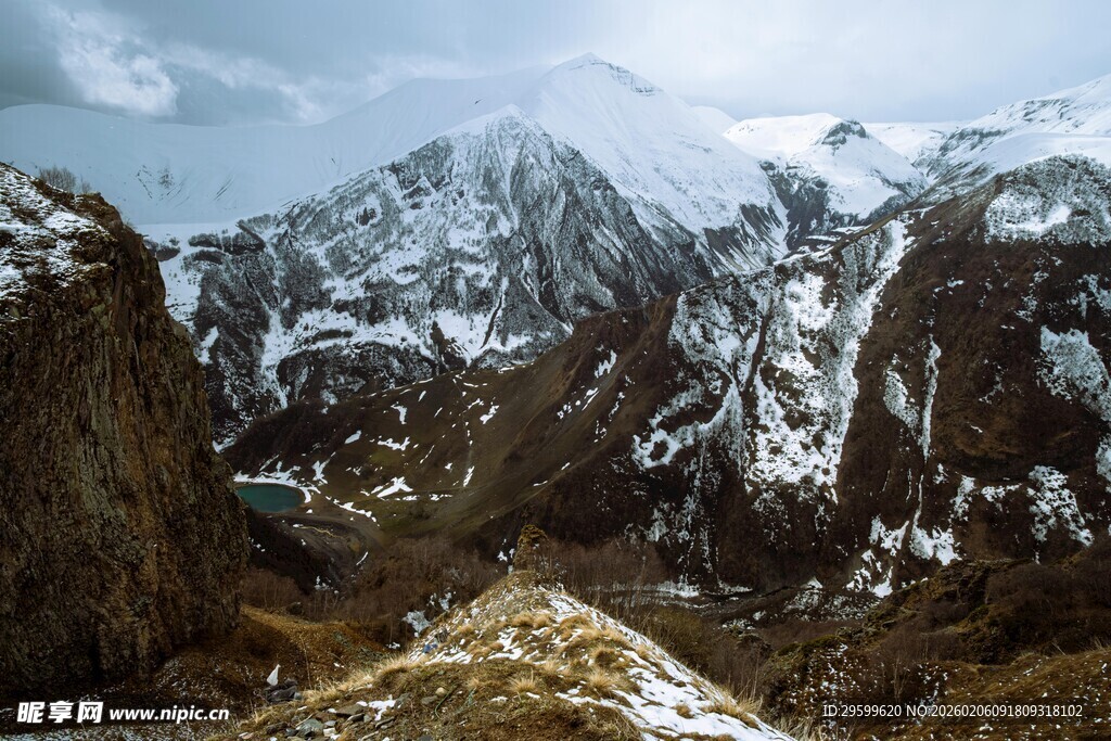 雪山壮丽风光