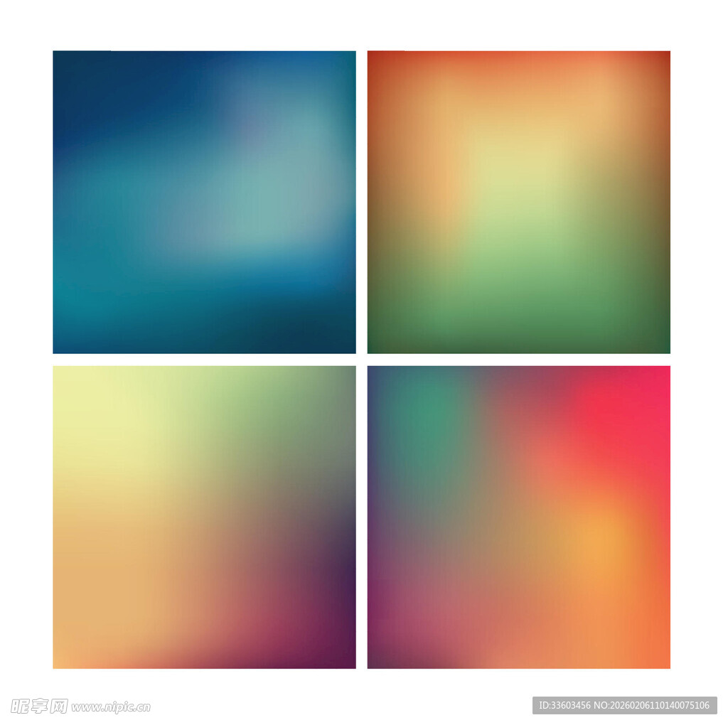 多彩渐变背景图案集合