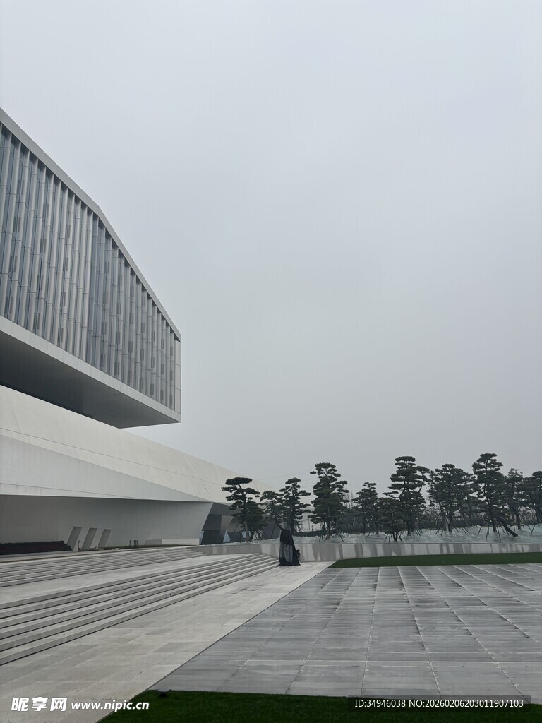 现代建筑广场景观