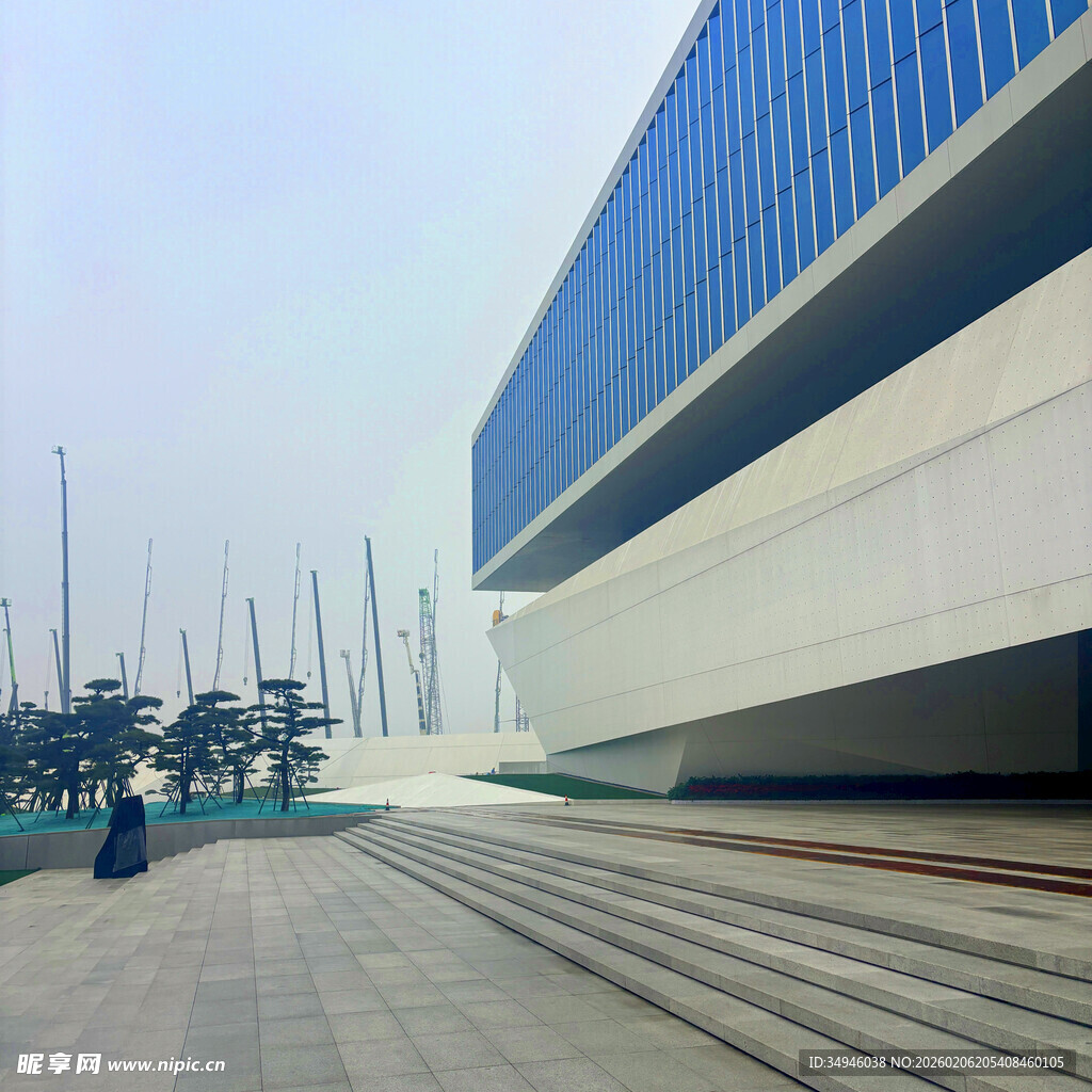 现代建筑户外景观