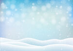 冬日雪景背景