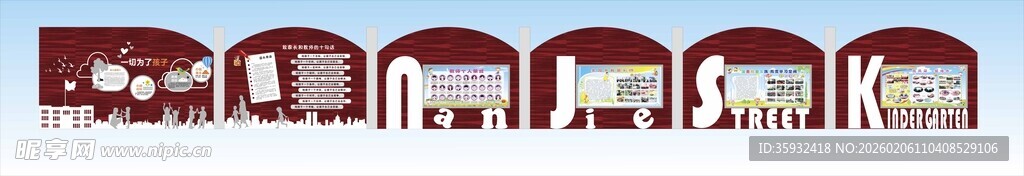 幼儿园展板造型