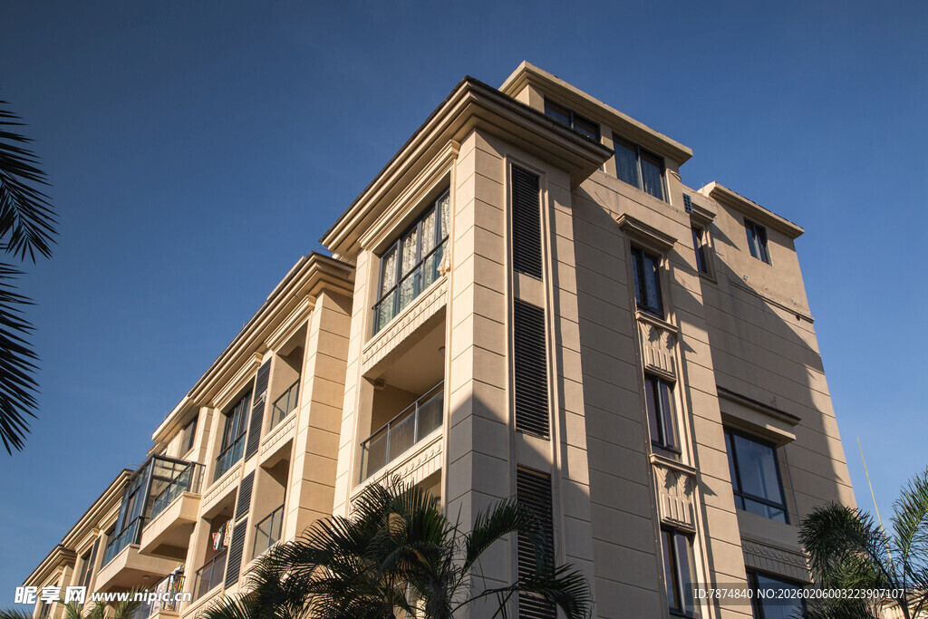 现代风格多层住宅建筑