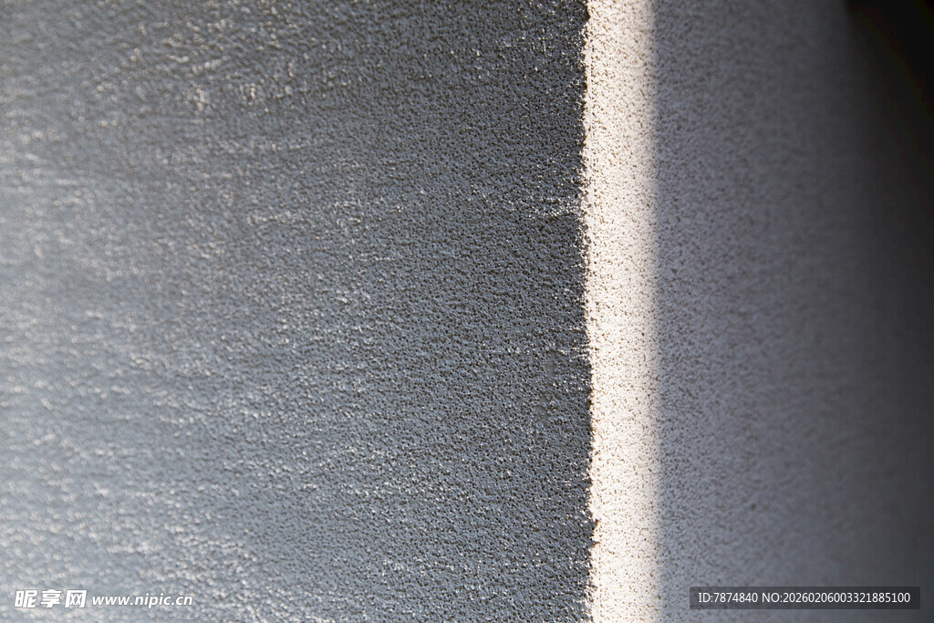 灰色墙面与白色线条纹理