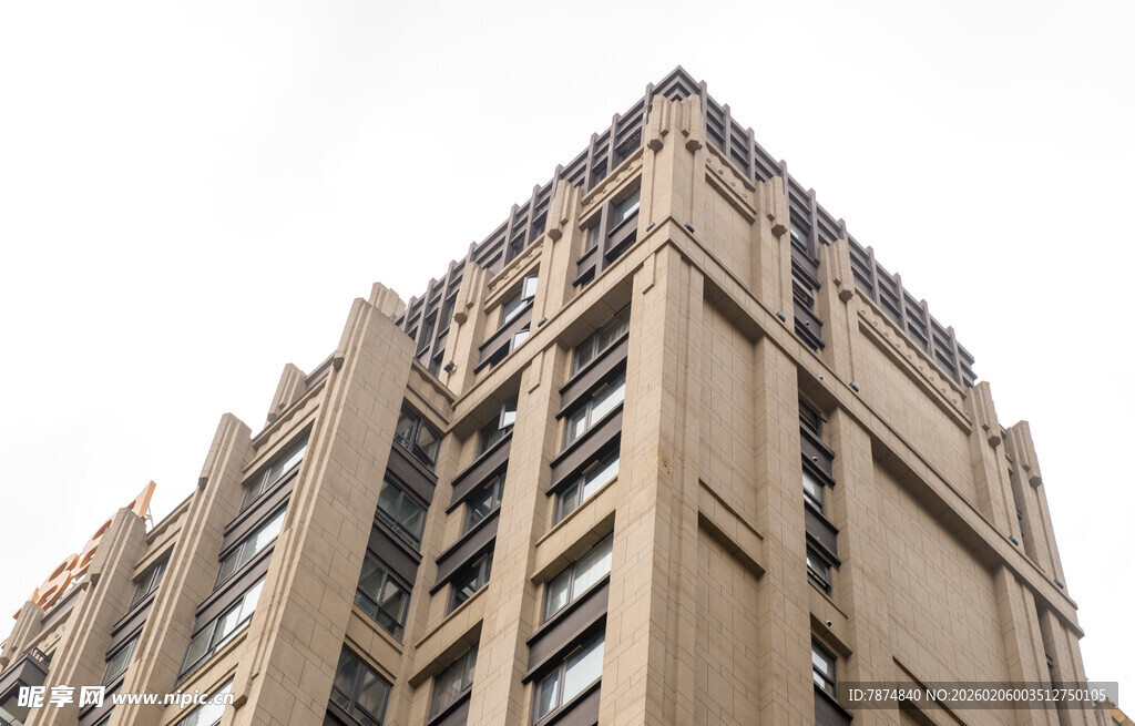 高层住宅楼外观