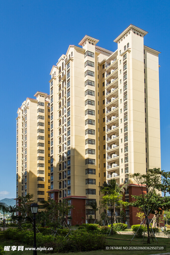 高层住宅小区建筑景观