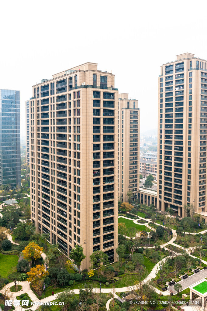高层住宅小区景观