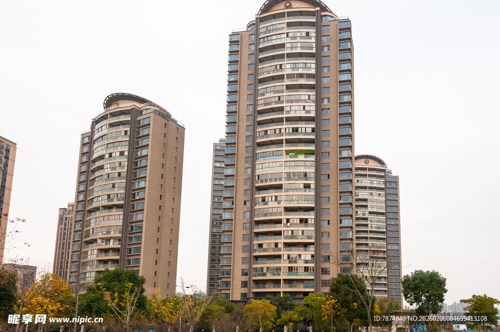 高层住宅小区建筑景观