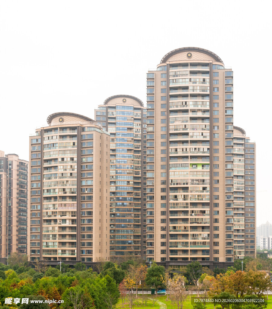 现代高层住宅小区景观