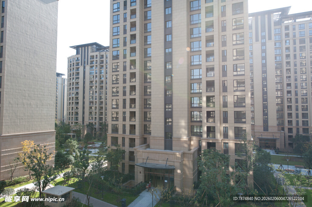 高层住宅小区景观
